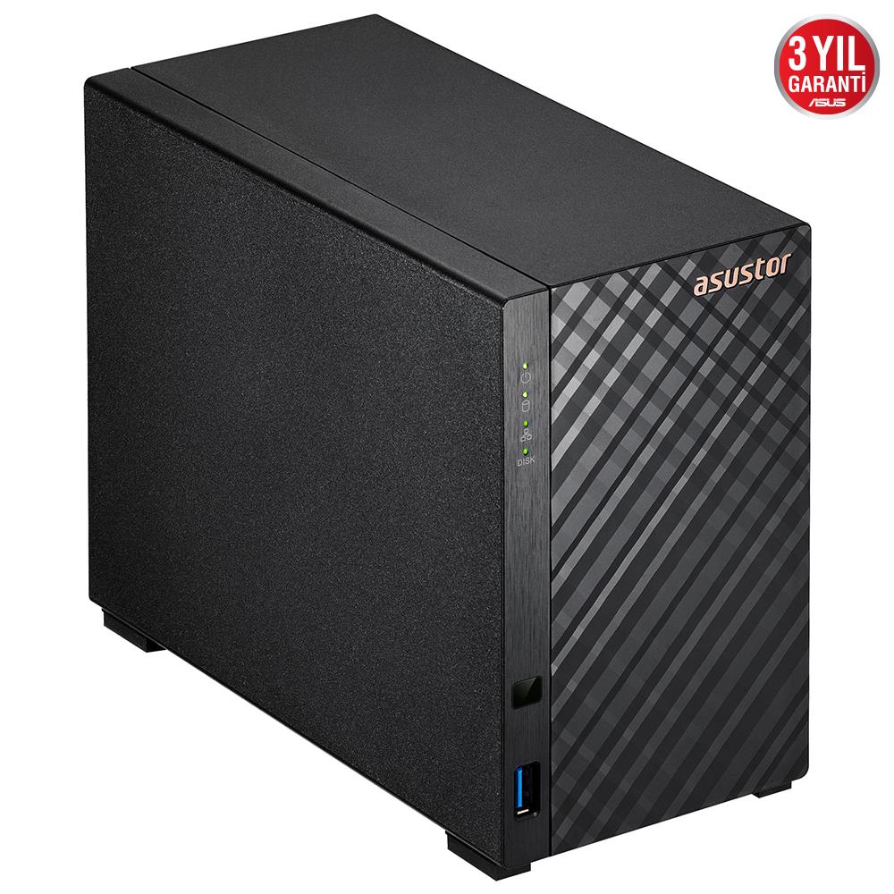 Asustor AS-1102T 1GB DDR4 (2X18TB Desteği) RAID(0-1) NAS Depolama Ünitesi Asustor AS-1102T 1GB DDR4 (2X18TB Desteği) RAID(0-1) NAS Depolama Ünitesi