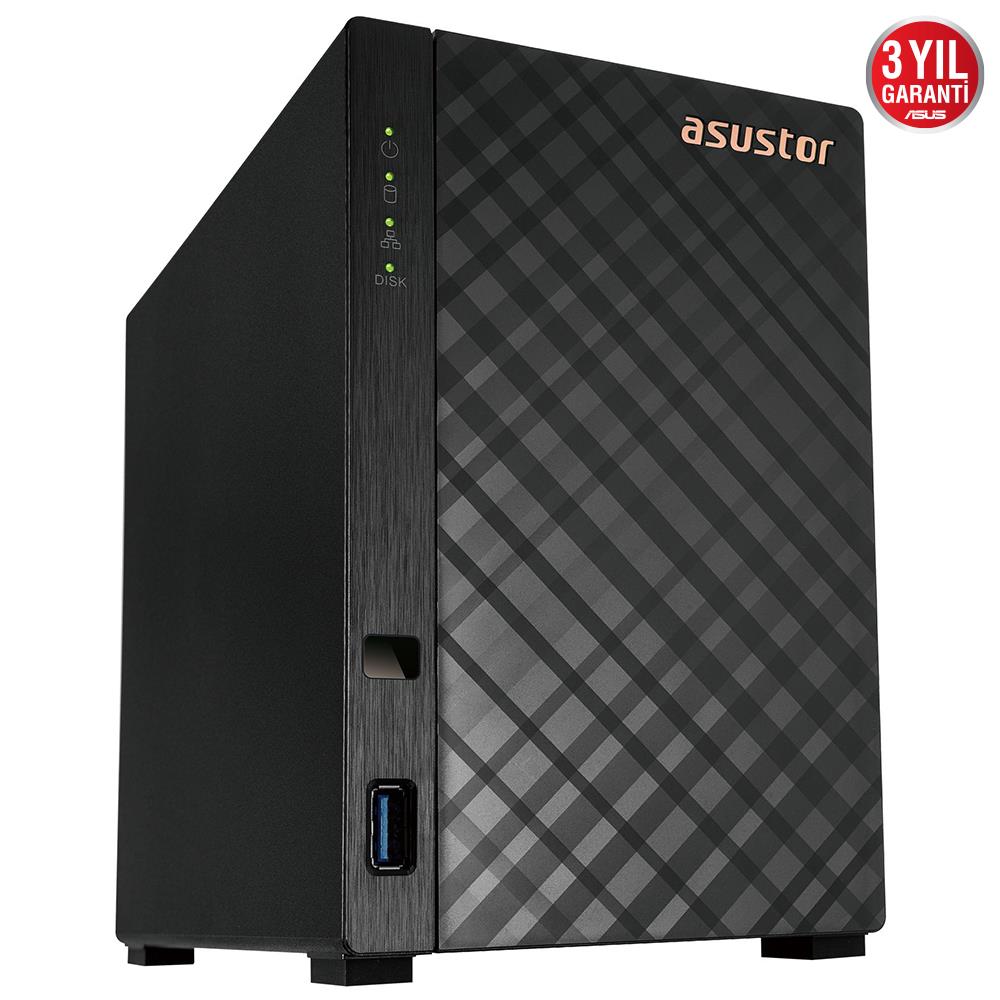 Asustor AS-1102T 1GB DDR4 (2X18TB Desteği) RAID(0-1) NAS Depolama Ünitesi Asustor AS-1102T 1GB DDR4 (2X18TB Desteği) RAID(0-1) NAS Depolama Ünitesi