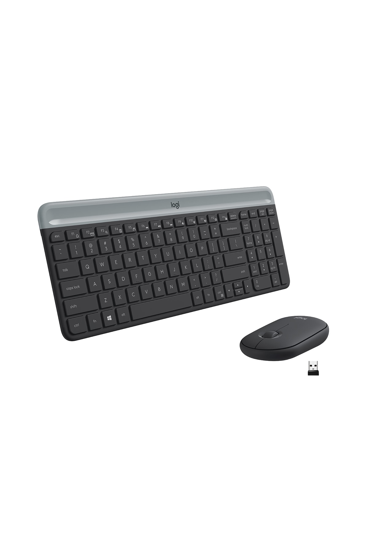 logitech MK470 Kablosuz İnce Türkçe Klavye Mouse Seti - Siyah logitech MK470 Kablosuz İnce Türkçe Klavye Mouse Seti - Siyah
